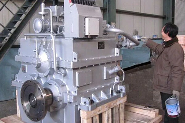 Which gear box is used in the marine field?