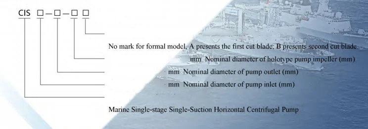 Cis Marine Horizontal Centrifugal Pump