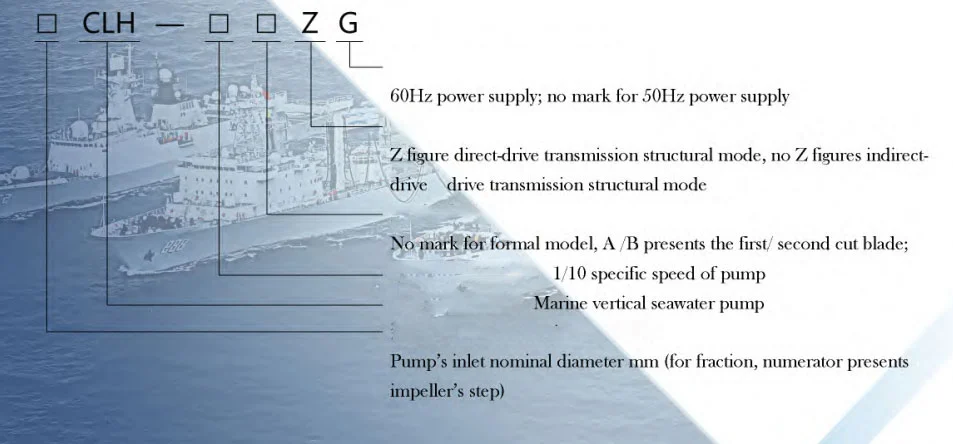 CLH Marine Vertical Centrifugal Pump