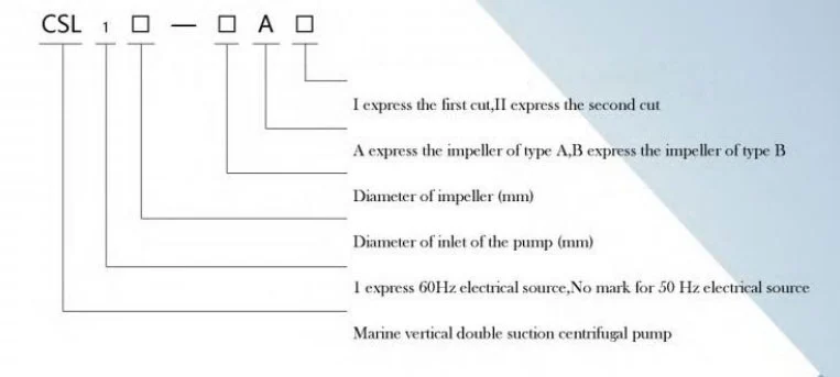 CSL Marine Vertical Double-Suction Middle-Open Centrifugal Pump