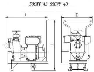 Cwy Marine Diesel Emergency Fire Pump